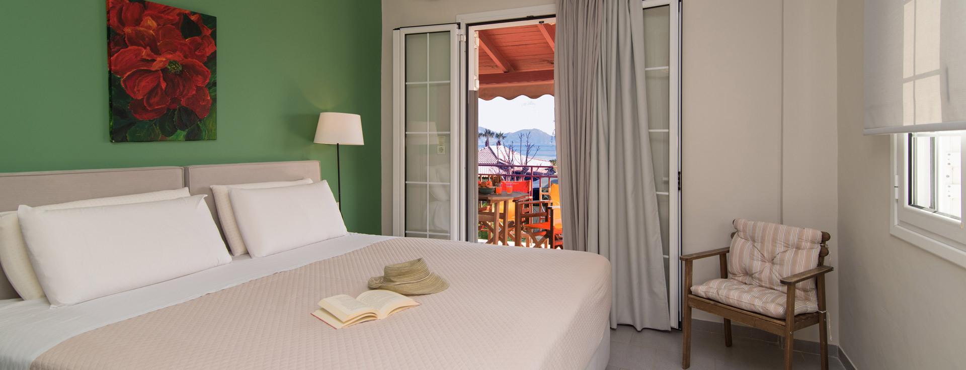 Superior Διαμέρισμα στο Lemonia Accommodations με 3 δωμάτια & βεράντα με θέα τη θάλασσα